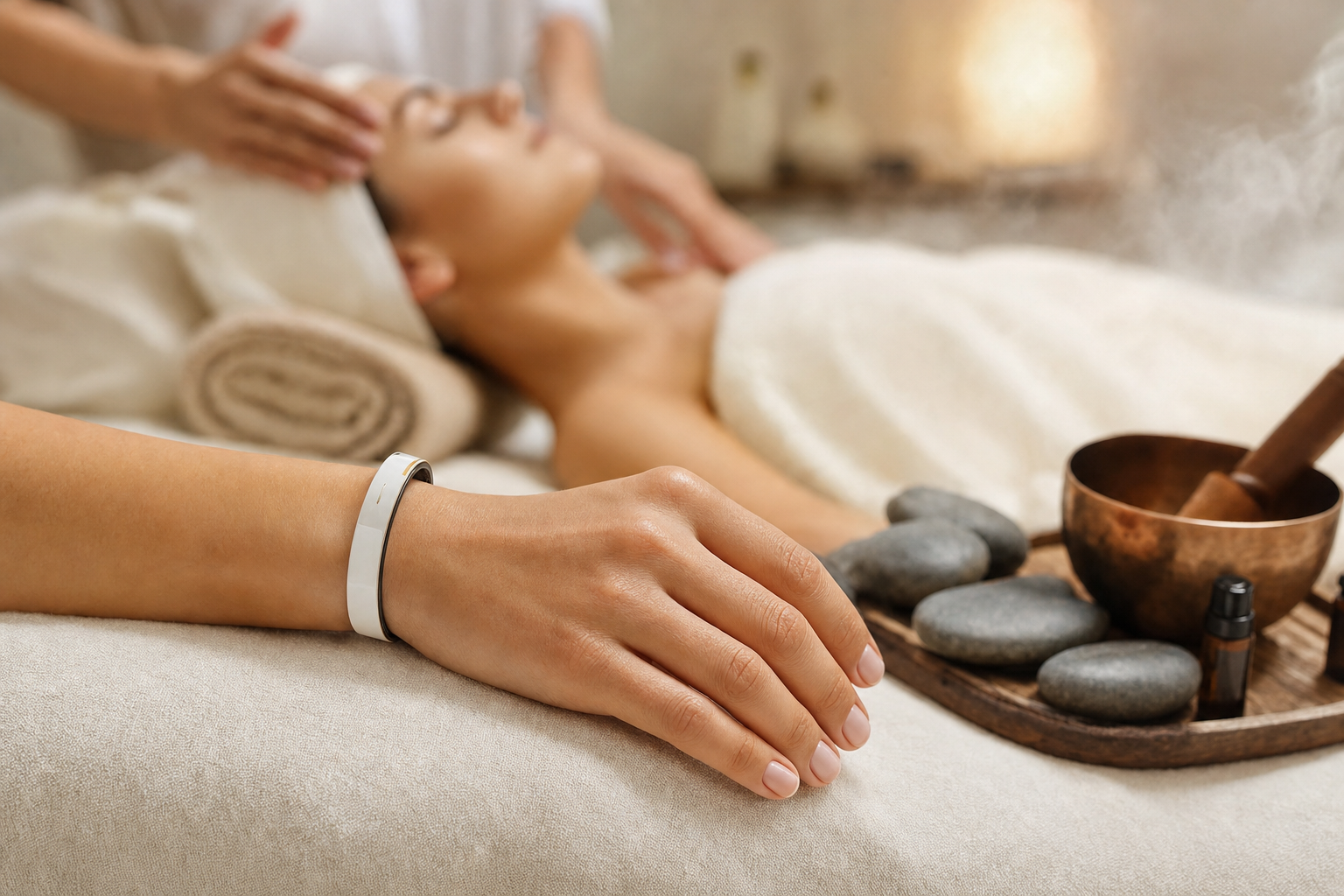 Beauty and skincare experience with DR H smart ring